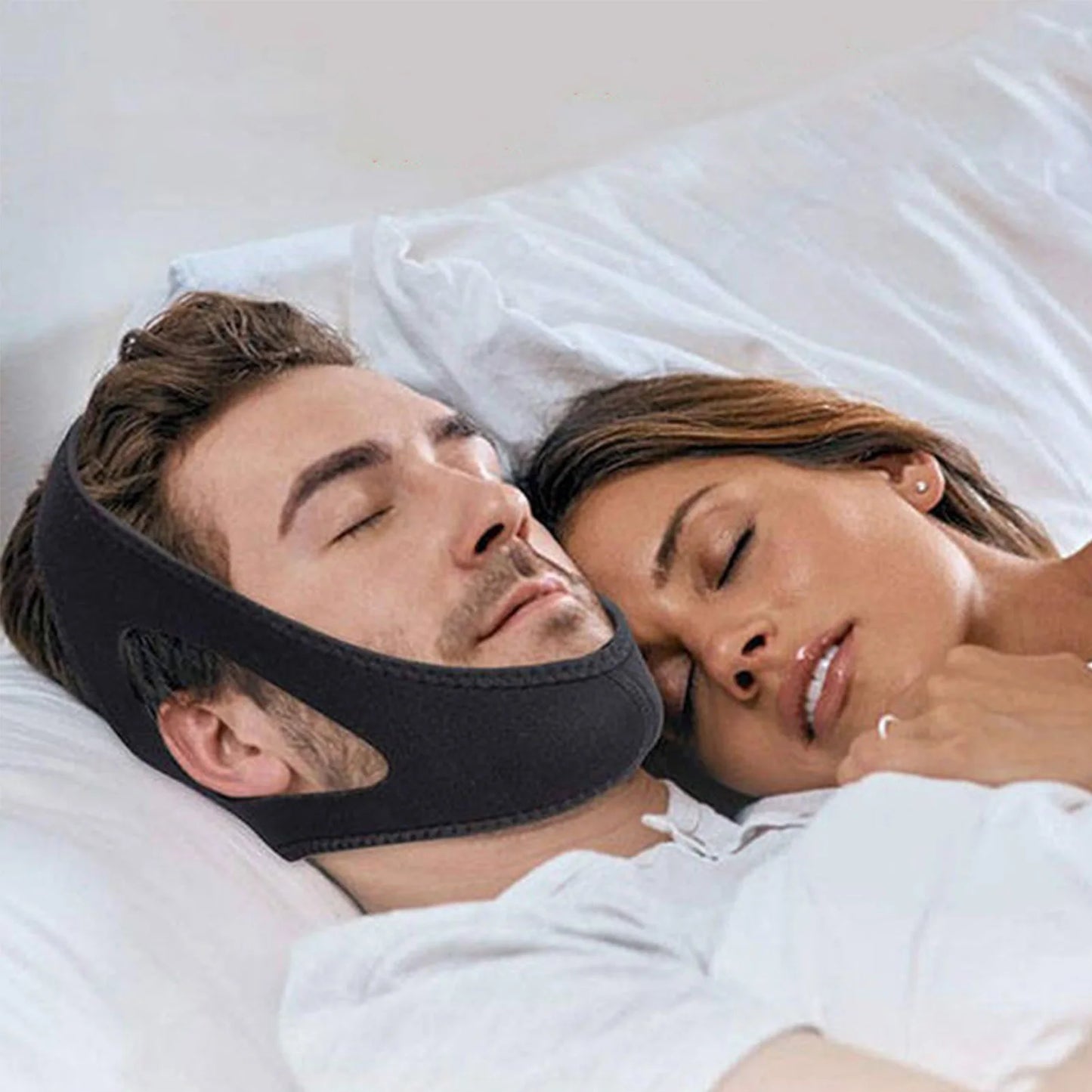 Adjustable Anti-Snore Chin Strap for Men and Women