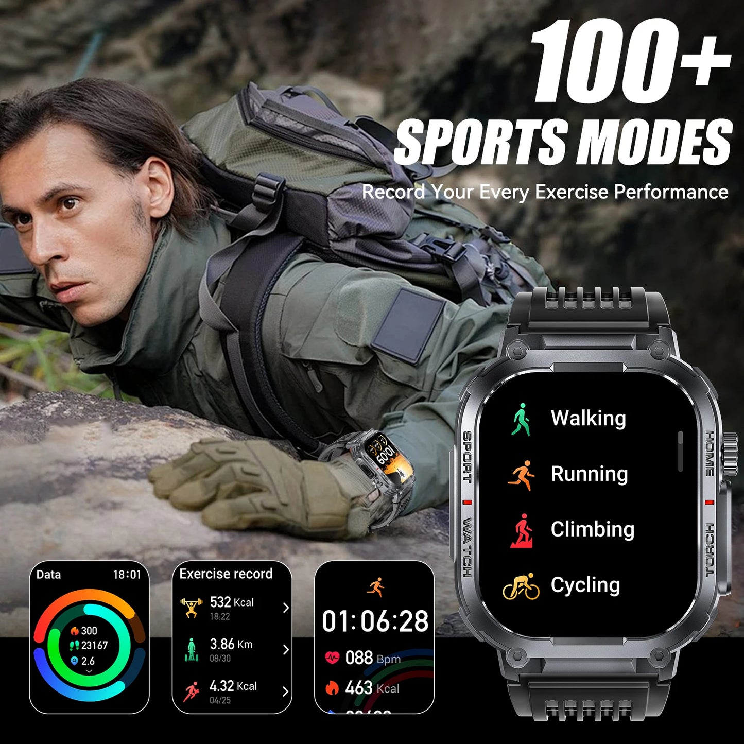 Men's Sports Smart Watch
