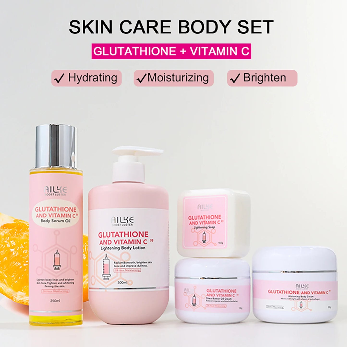 Skin-Whitening Moisturizing Facial And Body Cream
