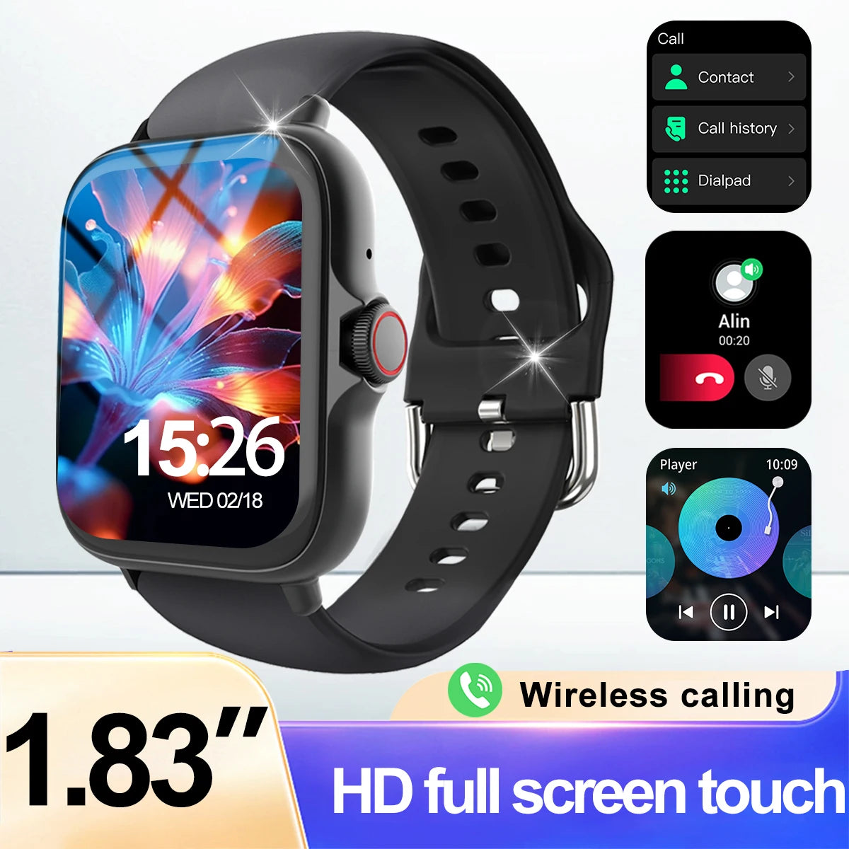 Smart Watch With Multiple Sports Modes,