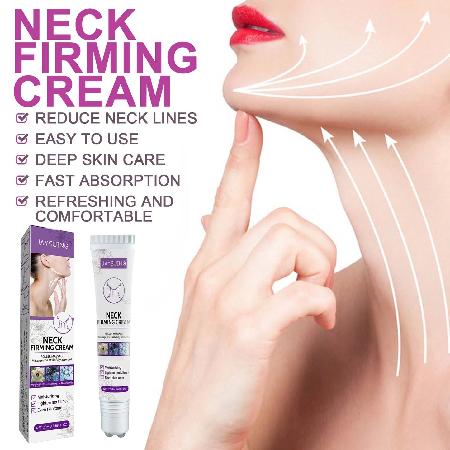 Neck Tightening Cream Reduce Neck Wrinkles