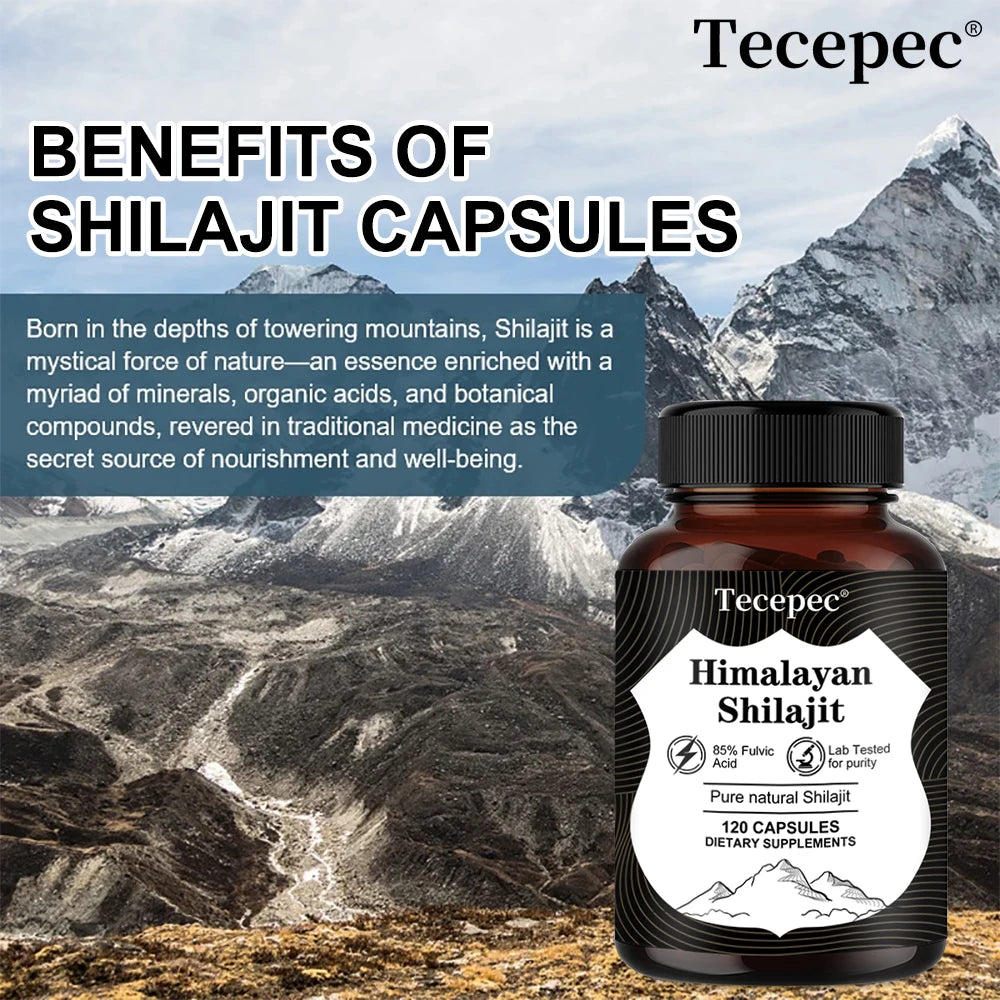 Natural Himalayan Shilajit Capsules