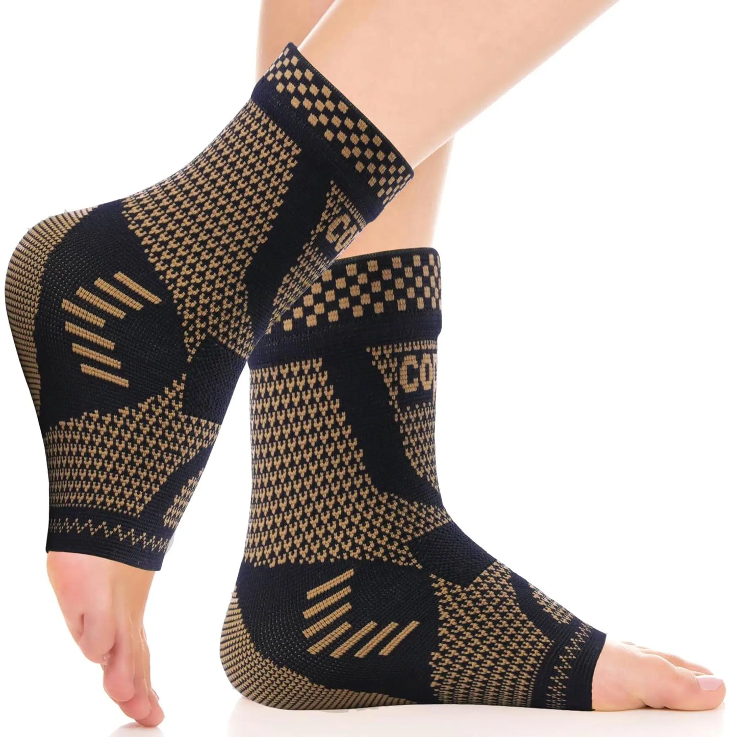 Unisex Compression Ankle Sleeve for Sprains