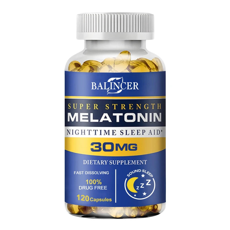 Balincer Melatonin Nighttime Sleep Aid 30 mg