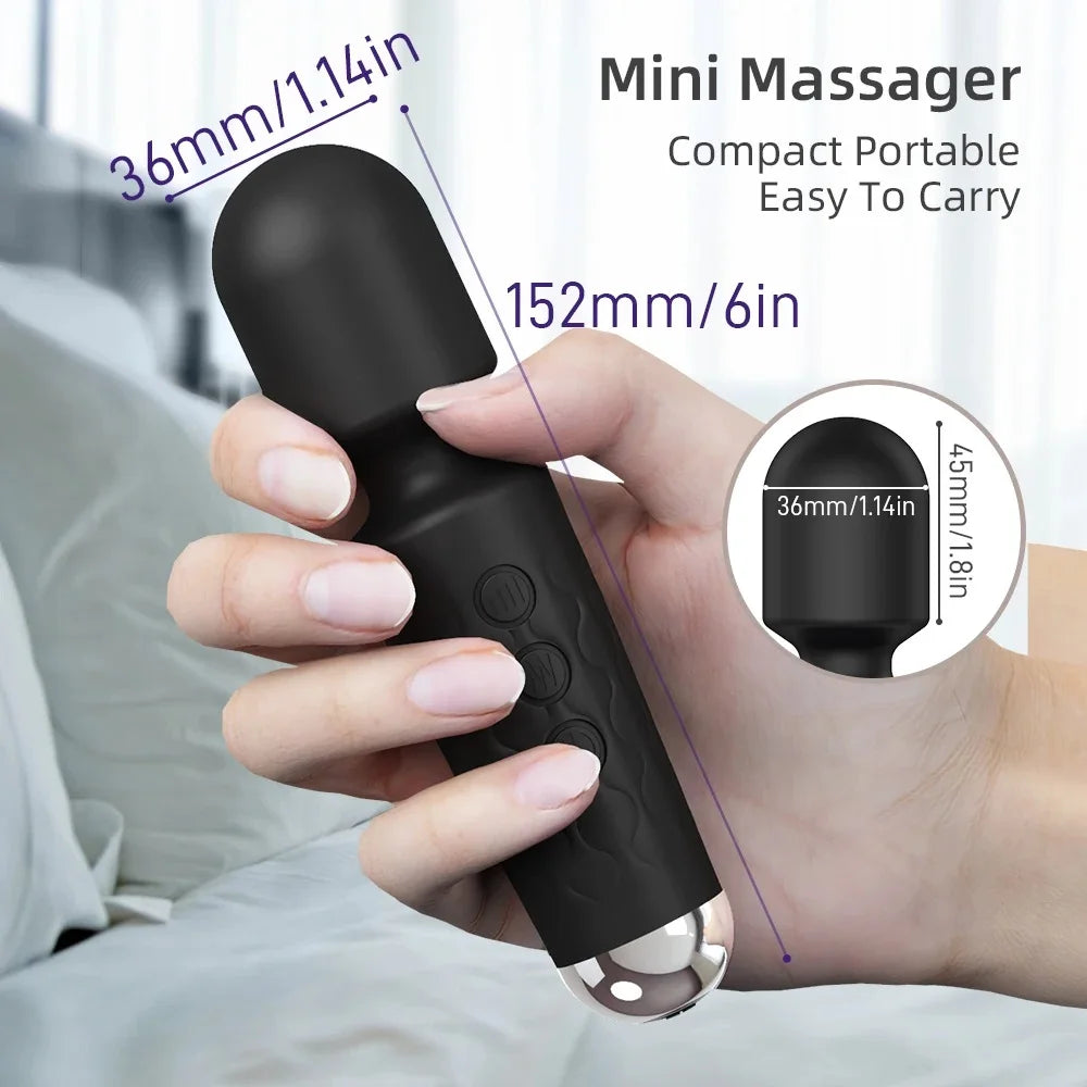 Portable Electric Massage Stick with 8 Adjustable Speeds