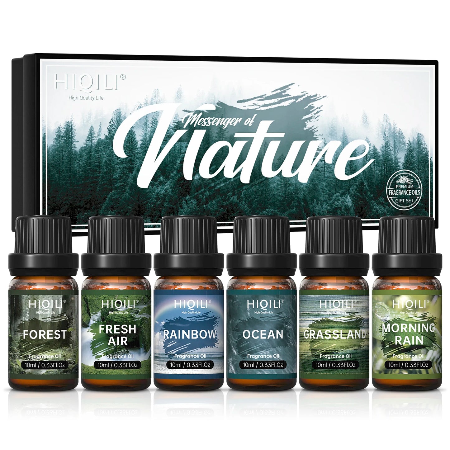 HIQILI Aromatherapy Essential Oils Set - Nature