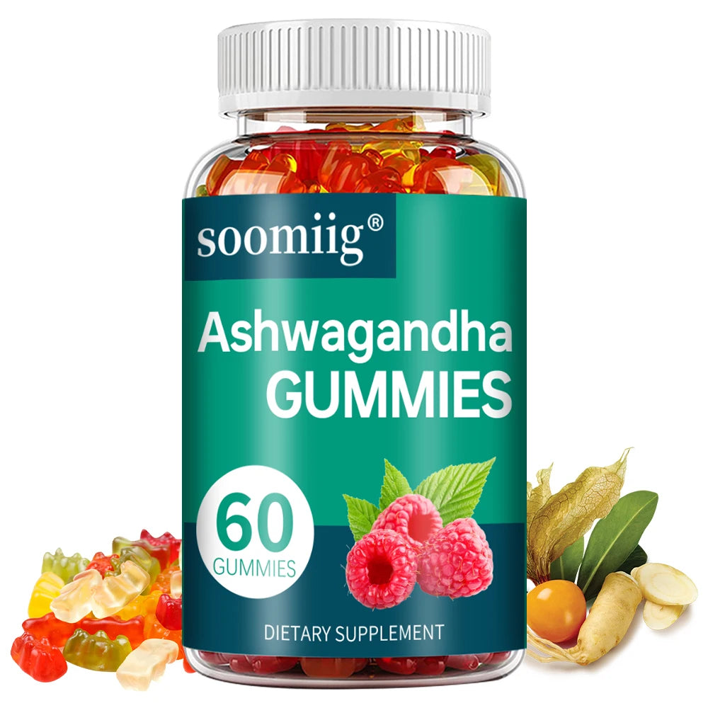 Ashwagandha Gummies - Improve Sleep, Relieve Anxiety, and Stress
