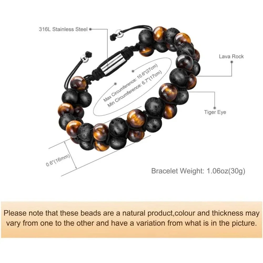 Chakra Bracelet Double-layered Healing Beads