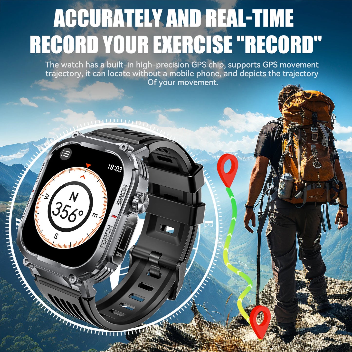 Men's Sports Smart Watch