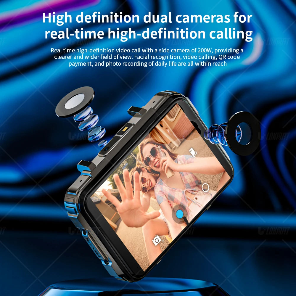 Android Dual Camera 4G Smart / Gaming Watch