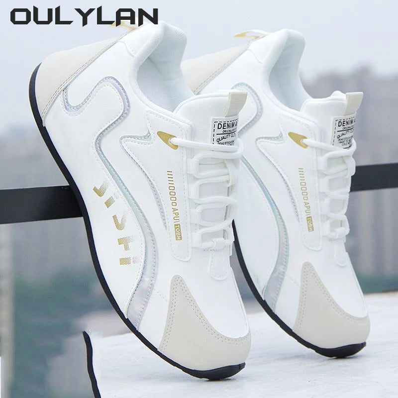 Men's Leather Sports Running Shoes