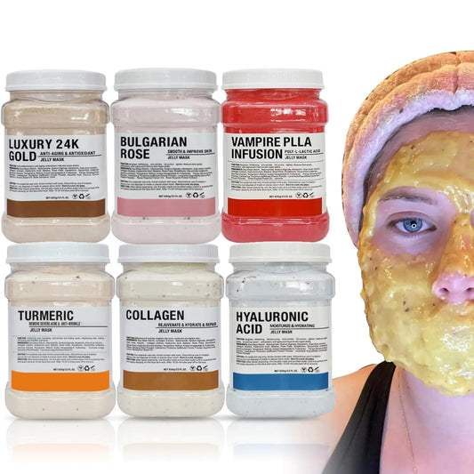 6 PCS Professional Jelly Mask Powder